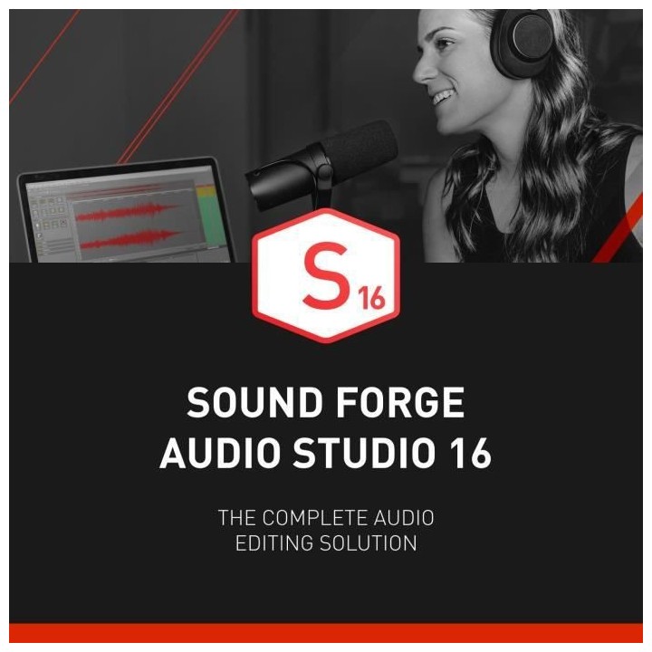 Logiciel Multimedia - MAGIX - SOUND FORGE Audio Studio - Edition 16