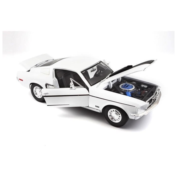 MAISTO Véhicule de collection - 1/18 - Ford Mustang GT Cobra Jet - Bl