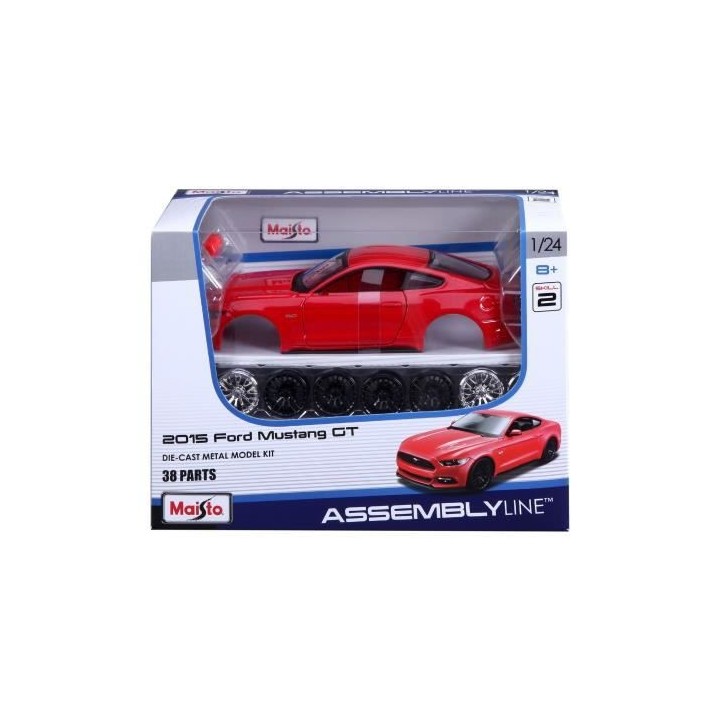 MAISTO Kit métal Maisto - Véhicule a monter Ford Mustang GT 2015 a l