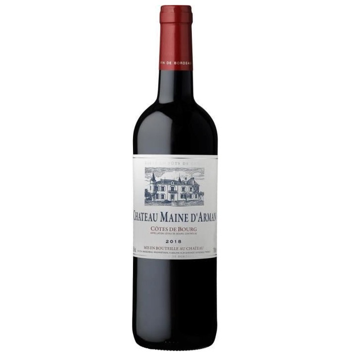 Château Maine d'Arman 2018 Côtes de Bourg - Vin rouge de Bordeaux