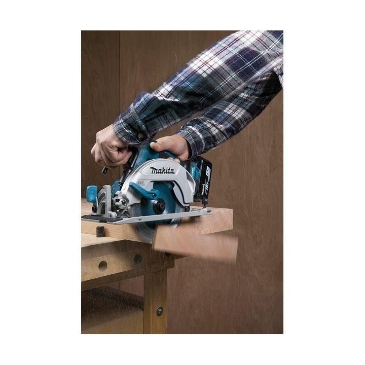 Scie circulaire sans fil 18V MAKITA - Coffert Makpac - 125 mm (Livrée