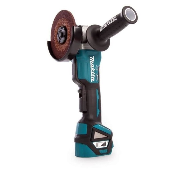 Meuleuse 18V a variateur 125 mm + 2 batteries 5Ah + chargeur + coffret