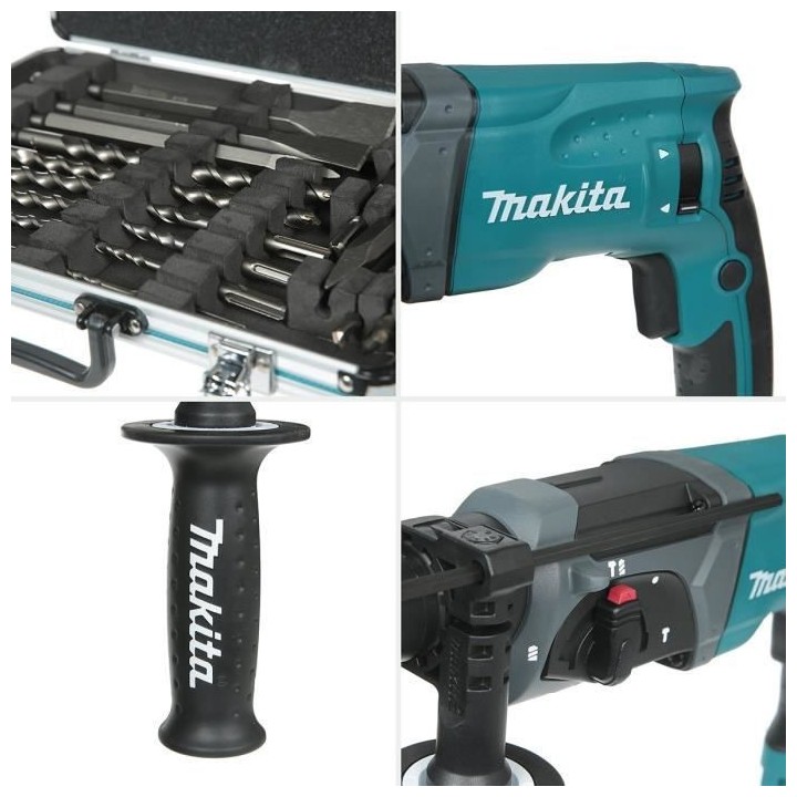 Perforateur-burineur SDS-Plus 780W MAKITA HR2470-D-42444 (Livré dans