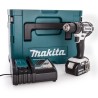 MAKITA Perceuse visseuse a percussion DHP482RFWJ1 avec 1 batterie 18V 3Ah Li-ion