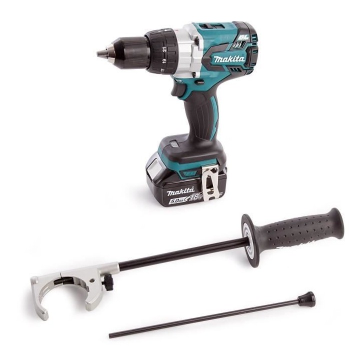 MAKITA Perceuse-visseuse a percussion Brushless DHP481RTJ - 115 Nm - A