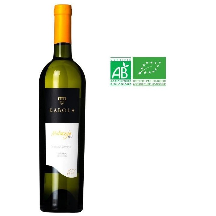 Kabola 2017 Malvazija - Vin blanc de Croatie - Bio