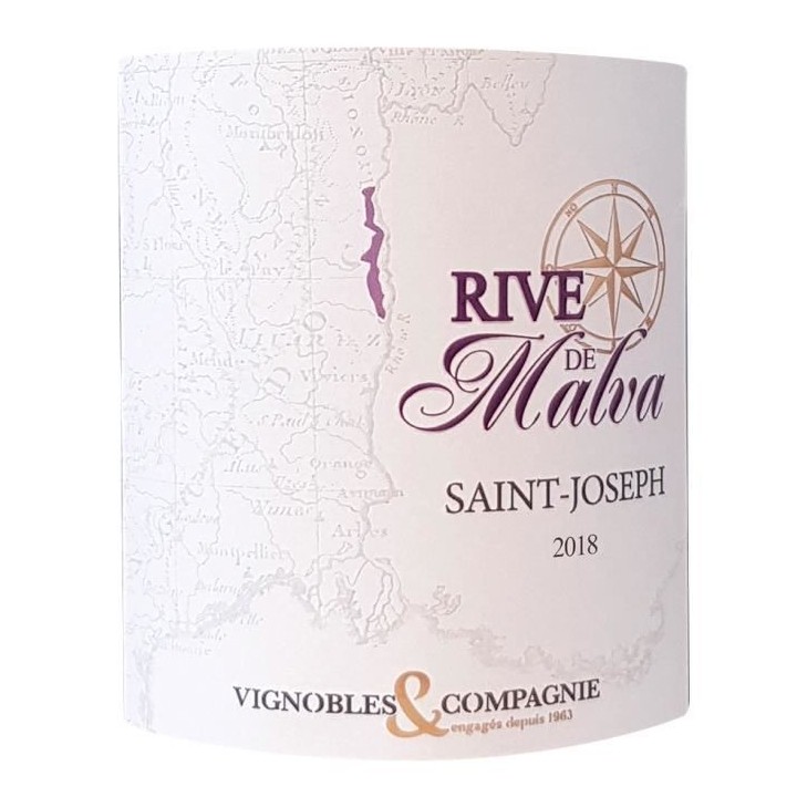 Les Rives de Malva 2018 Saint-Joseph - Vin Rouge de la Vallée du Rhô