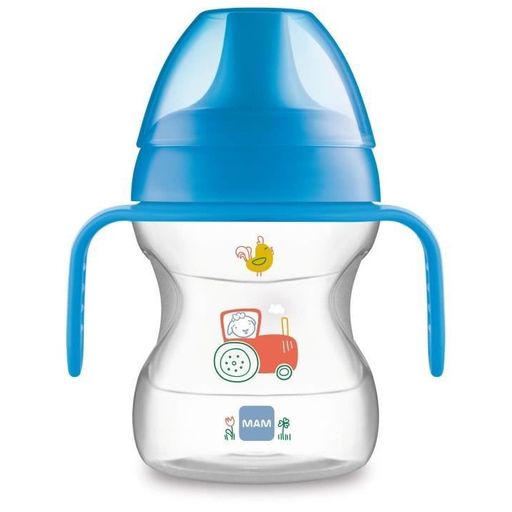 MAM Repas Tasse d'Aprentissage +6m Mouton Vert 190ml