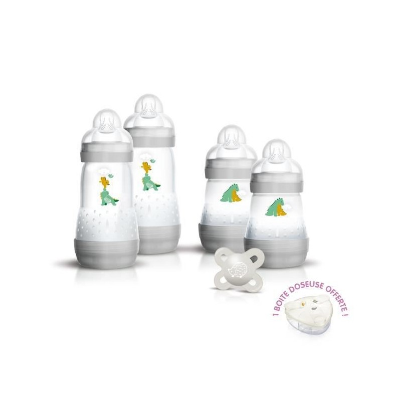 MAM Easy Start Anti Colique 1er Âge Coffret Naissance Mon 1er MAM