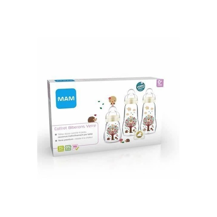 MAM Biberon Verre Coffre Naissance