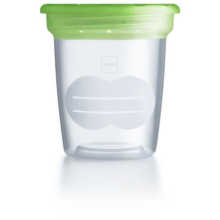 MAM Allaitement Pot de Conservation 120ml Lot de 5