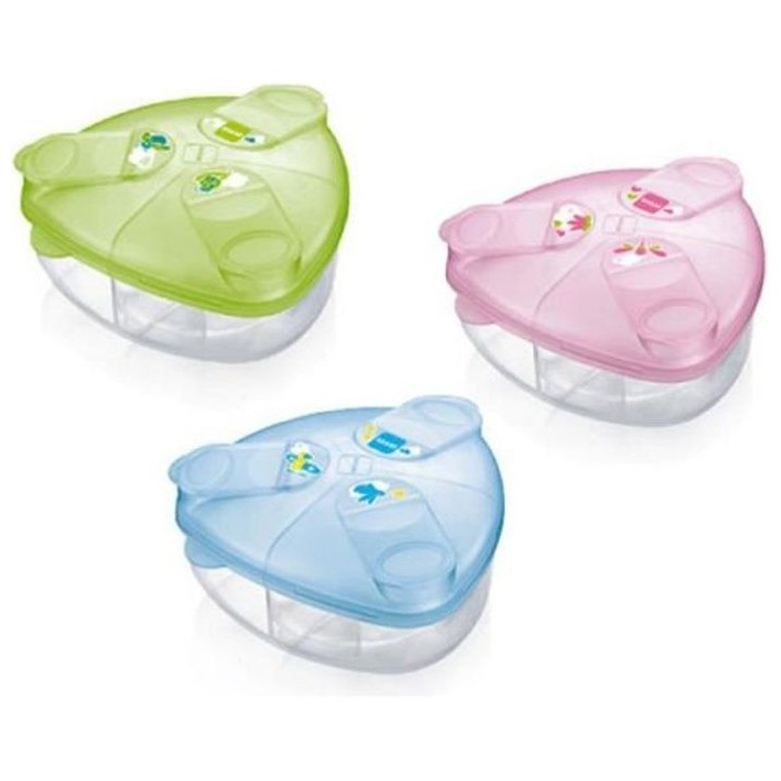 MAM Accessoires pour Biberons Boîte Doseuse de Lait Ivoire