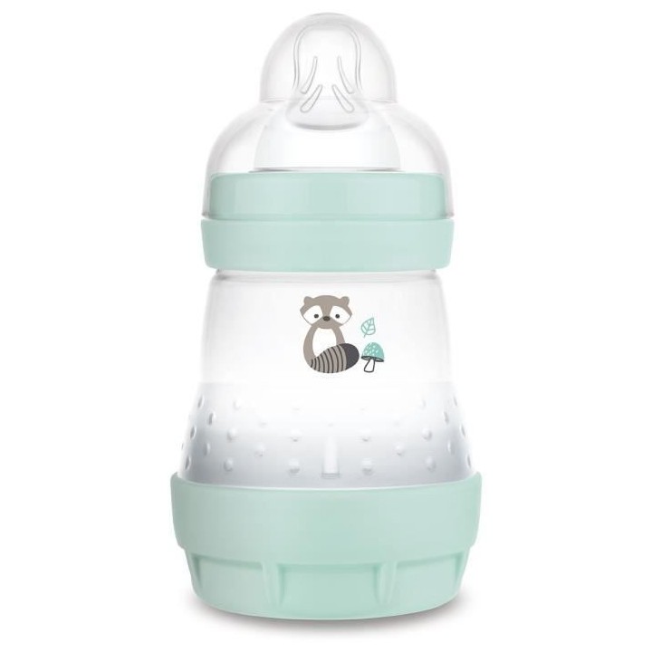 MAM Biberon Easy Start / Anti-Colique Nature - 160ml - Aqua - Tétine