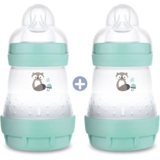 MAM Biberon Easy Start / Anti-Colique Nature - 160ml - Aqua - Tétine