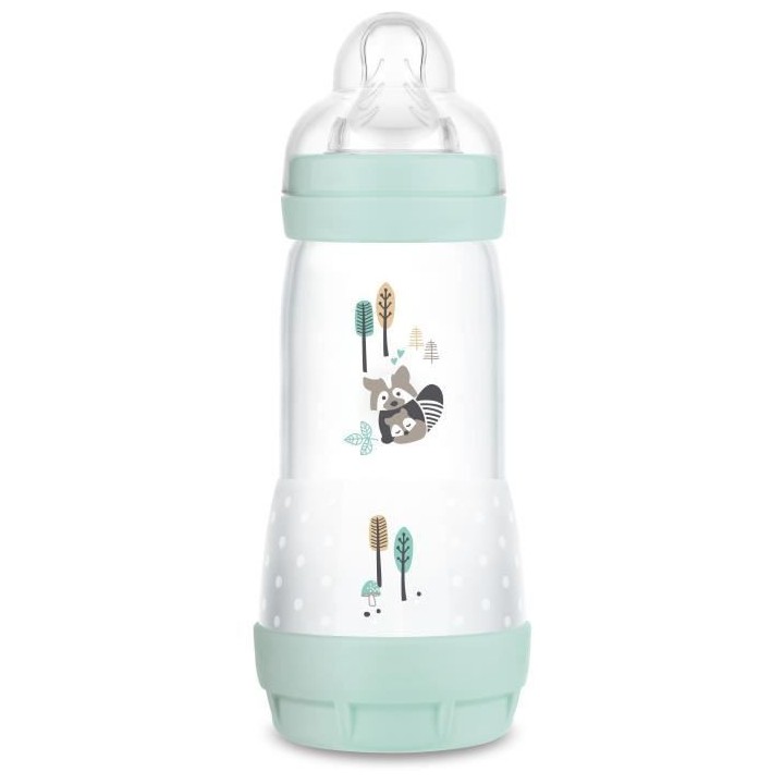 MAM Biberon Easy Start / Anti-Colique Nature - 320ml - Aqua - Tétine