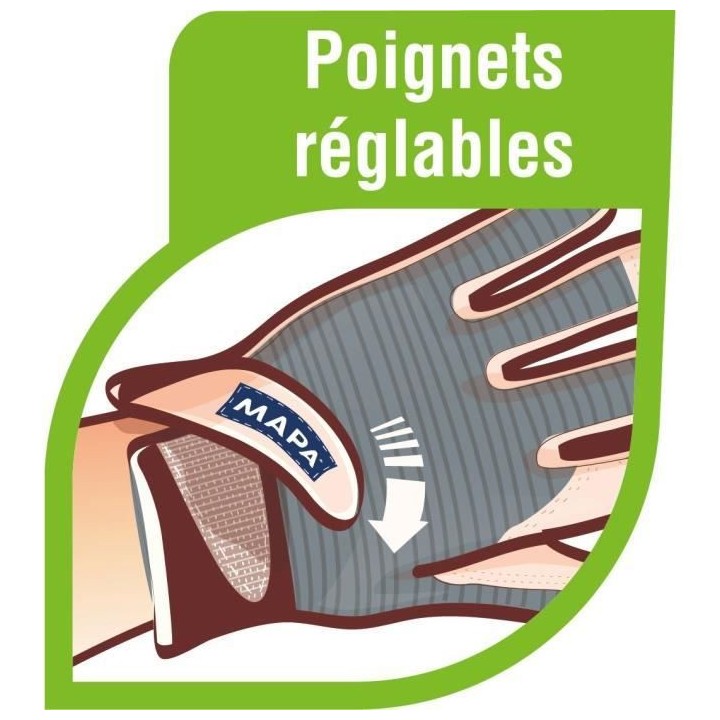 MAPA Gants de jardin - Entretien Jardin Homme - Taille XL / T9