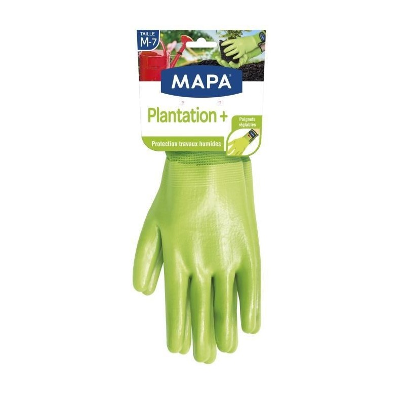 MAPA Gants de jardin Plantation + - Taille M / T7