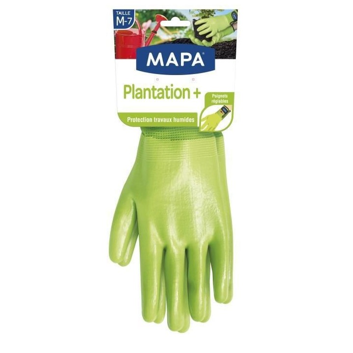MAPA Gants de jardin Plantation + - Taille M / T7
