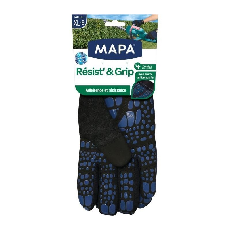 MAPA Gants de jardin Resist' And Grip - Taille XL / T9