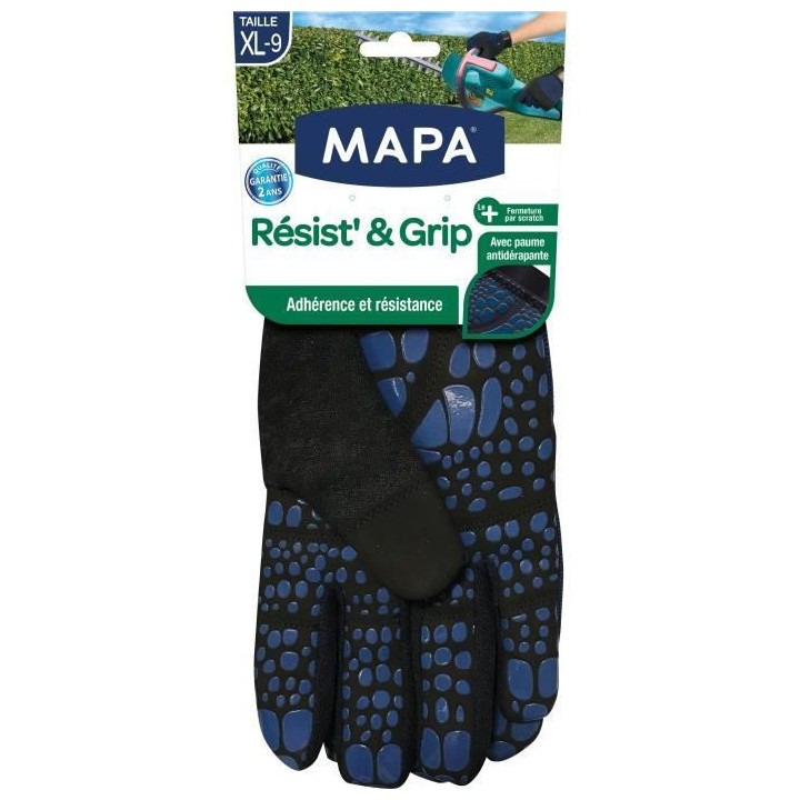 MAPA Gants de jardin Resist' And Grip - Taille XL / T9