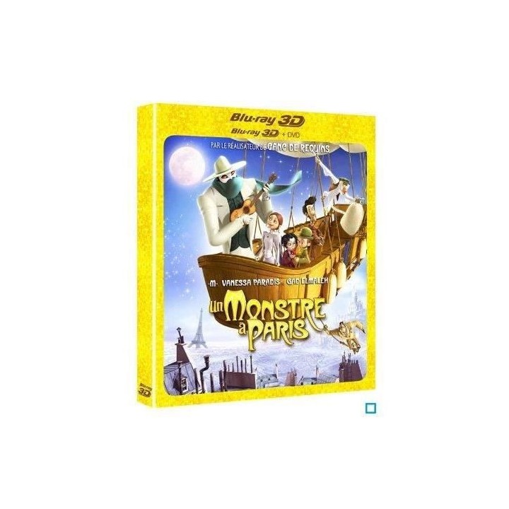 Blu-ray 3D Un monstre a Paris