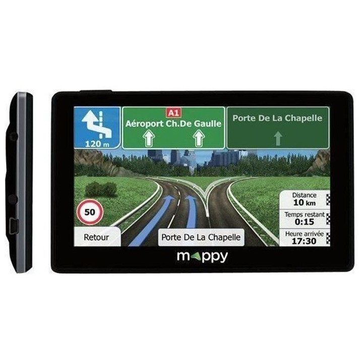 MAPPY Ulti E538 S GPS 5 Carte a vie