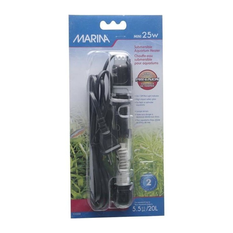 MARINA Chauffage pour aquarium 25 W