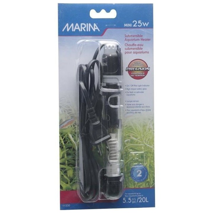 MARINA Chauffage pour aquarium 25 W