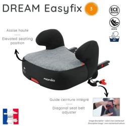 Marvel Siege auto rehausseur bas DREAM easyfix groupe 3 (22-36kg) - Spiderman