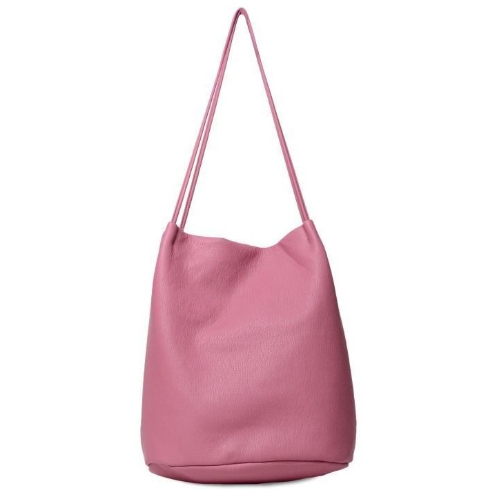 KINSTON Sac a Main Double Anses Rose Femme