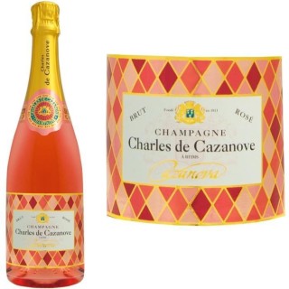 Champagne Charles de Cazanove Cazanova Arlequin Rosé - 75 cl