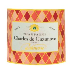 Champagne Charles de Cazanove Cazanova Arlequin Rosé - 75 cl