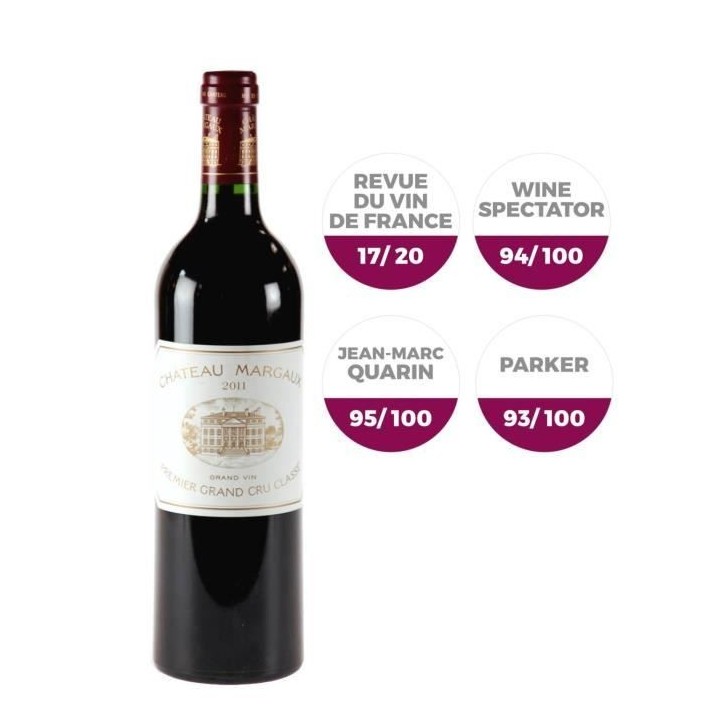 Château Margaux 2011 Margaux Premier Grand Cru Classé - Vin rouge de