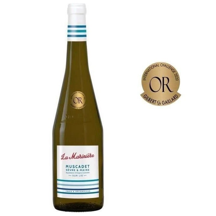 La Mariniere 2020 Muscadet Sevre et Maine - Vin blanc de la Val de Loi