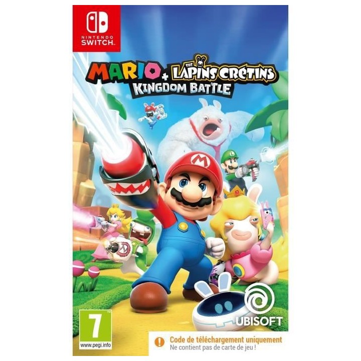 Mario + Les Lapins Crétins Kingdom Battle (Code dans la boite) Jeux S