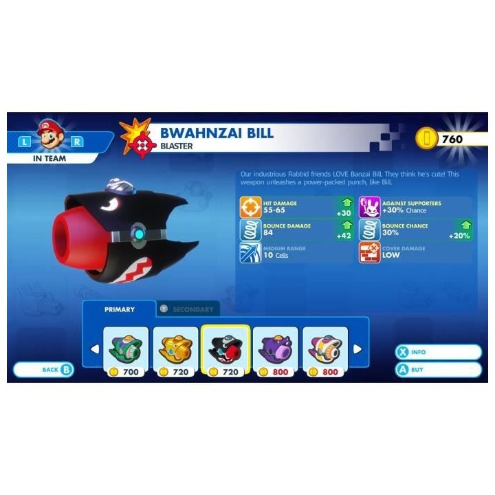 Mario + Les Lapins Crétins Kingdom Battle (Code dans la boite) Jeux S