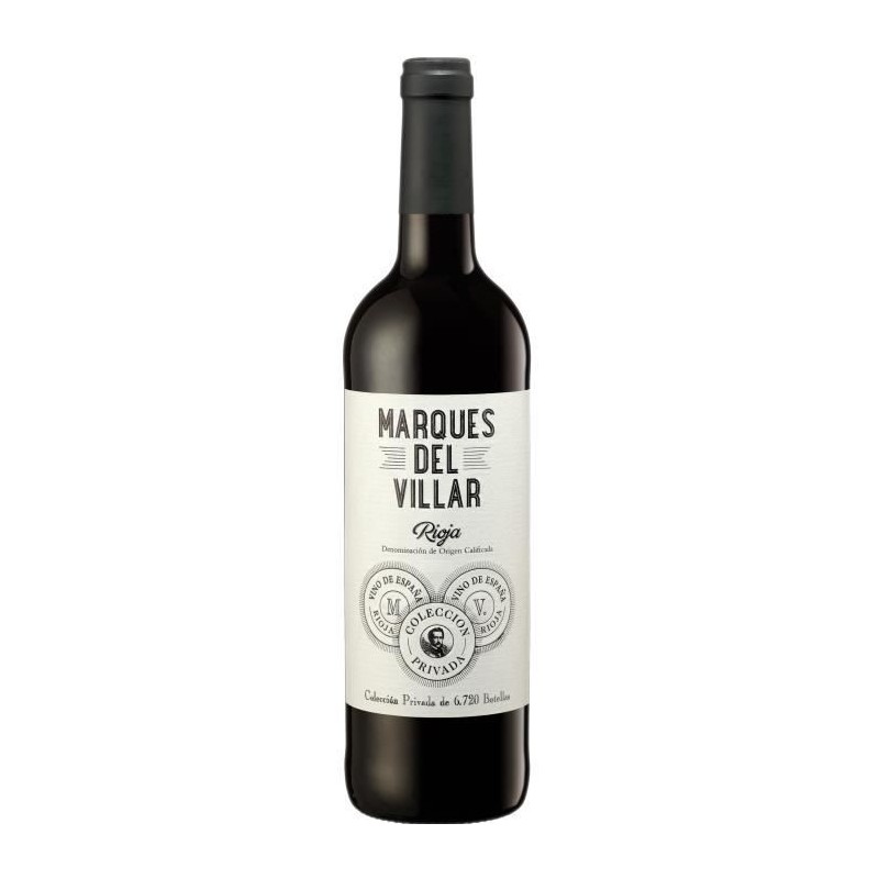 Marques Del Villar 2017 Rioja - Vin rouge d'Espagne