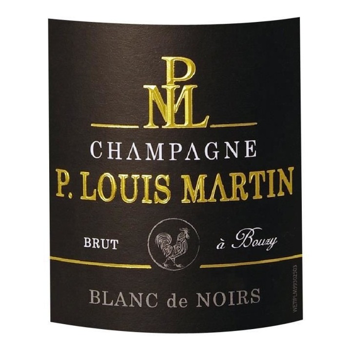 Champagne Paul Louis Martin Blanc de noirs Brut - 75 cl