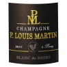 Champagne Paul Louis Martin Blanc de noirs Brut - 75 cl