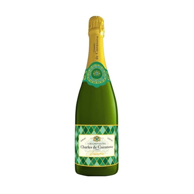 Champagne Charles de Cazanove Arlequin Demi-sec - 75 cl