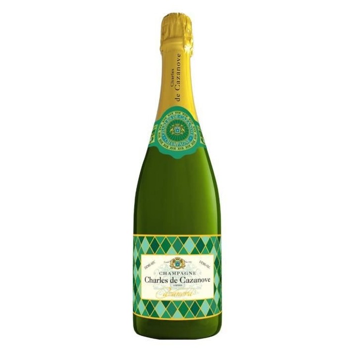 Champagne Charles de Cazanove Arlequin Demi-sec - 75 cl