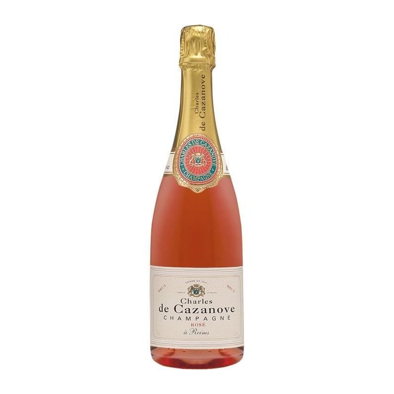 Champagne Charles de Cazanove Brut rosé