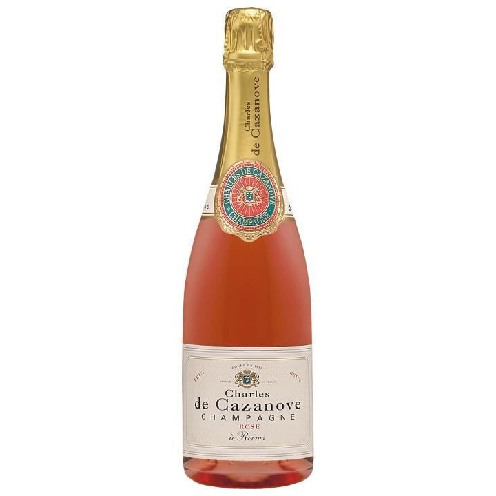 Champagne Charles de Cazanove Brut rosé