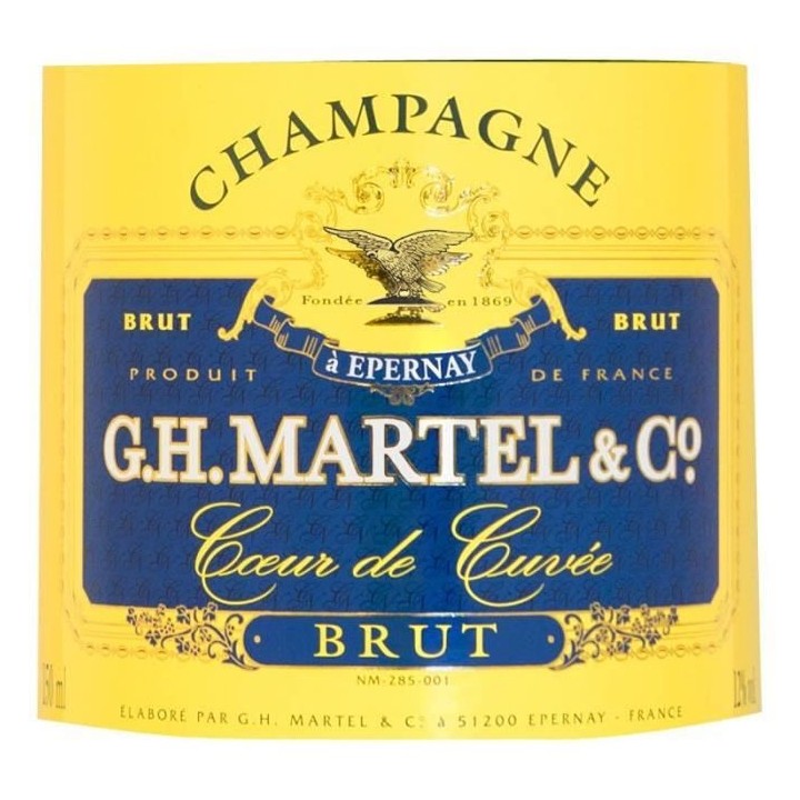 Champagne GH Martel Millésimé 2012 - 75 cl