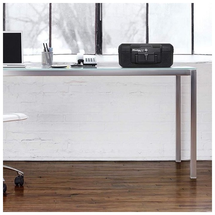 Master Lock Petit coffre-fort avec protection contre incendies L1200