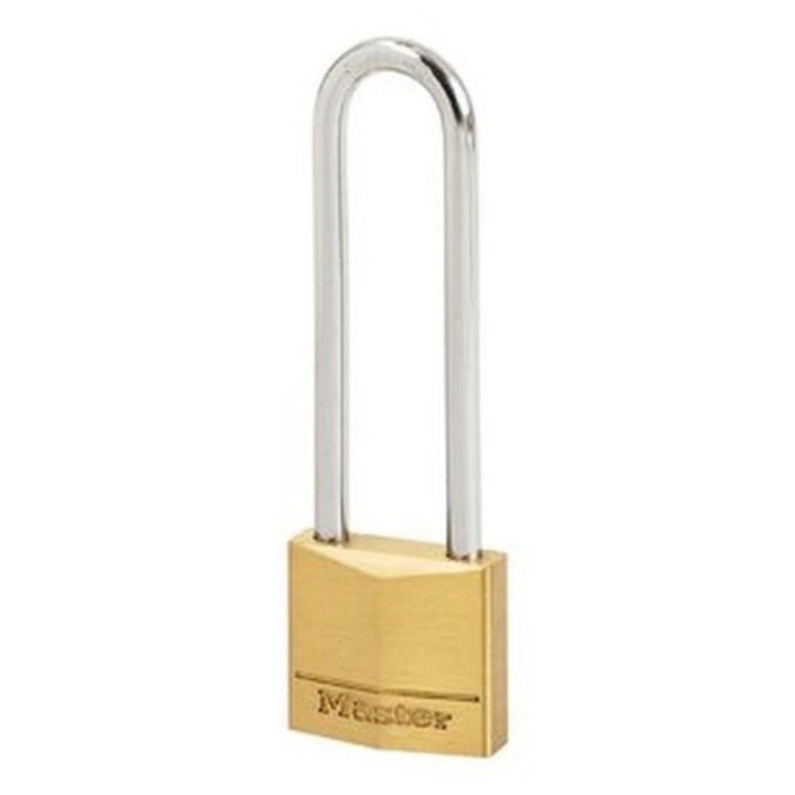 MASTERLOCK Cadenas laiton 30mm anse 64mm double verrouillage