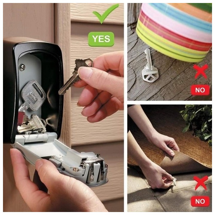 Master Lock Coffre a clés mural a combinaison 5401EURD