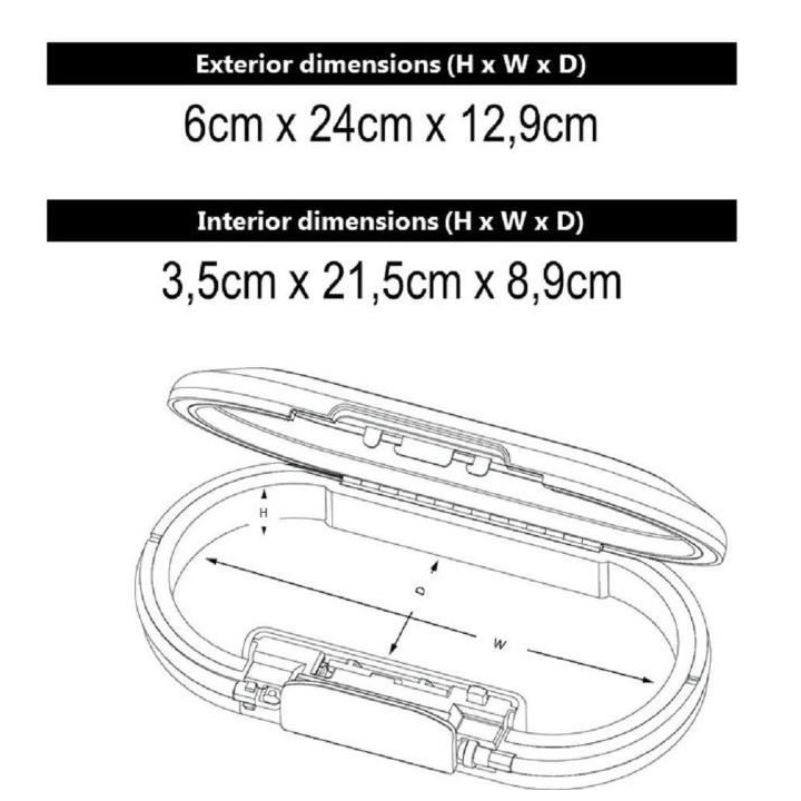 MASTER LOCK Mini-coffre de rangement portable pour voyage avec câble