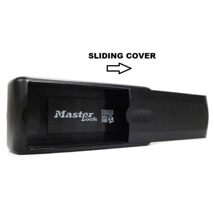 MASTER LOCK Mini boite a clés magnétique - Cachette pour dissimuler