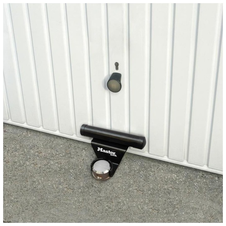 MASTER LOCK Antivol pour porte de garage basculante - Noir